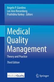 Cover von Medical Quality Management