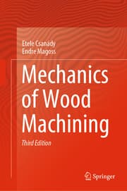 Cover von Mechanics of Wood Machining
