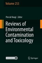 Cover von Reviews of Environmental Contamination and Toxicology Volume 253
