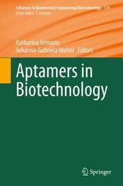 Cover von Aptamers in Biotechnology
