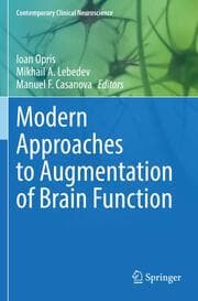 Cover von Modern Approaches to Augmentation of Brain Function