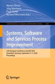Cover von Systems, Software and Services Process Improvement