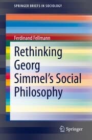 Cover von Rethinking Georg Simmel's Social Philosophy
