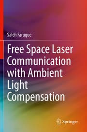 Cover von Free Space Laser Communication with Ambient Light Compensation