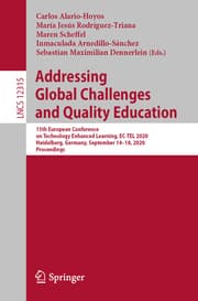 Cover von Addressing Global Challenges and Quality Education