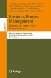 Cover von Business Process Management: Blockchain and Robotic Process Automation Forum