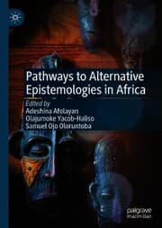 Cover von Pathways to Alternative Epistemologies in Africa