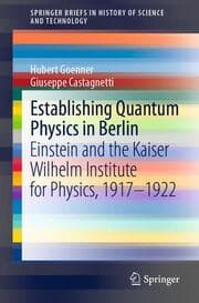 Cover von Establishing Quantum Physics in Berlin