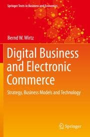Cover von Digital Business and Electronic Commerce