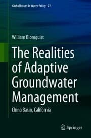 Cover von The Realities of Adaptive Groundwater Management