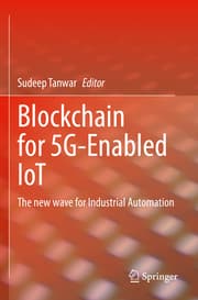 Cover von Blockchain for 5G-Enabled IoT