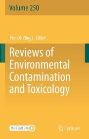 Cover von Reviews of Environmental Contamination and Toxicology Volume 250