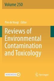 Cover von Reviews of Environmental Contamination and Toxicology Volume 250