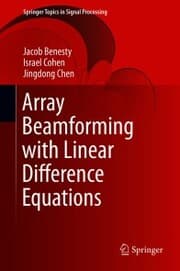 Cover von Array Beamforming with Linear Difference Equations