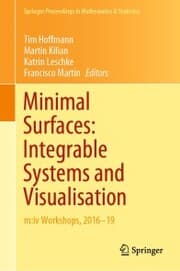 Cover von Minimal Surfaces: Integrable Systems and Visualisation