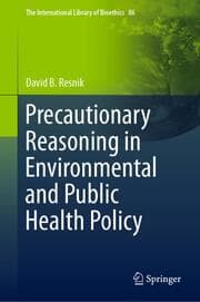 Cover von Precautionary Reasoning in Environmental and Public Health Policy