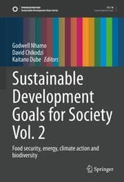 Cover von Sustainable Development Goals for Society Vol. 2