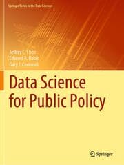 Cover von Data Science for Public Policy
