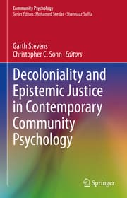 Cover von Decoloniality and Epistemic Justice in Contemporary Community Psychology