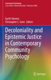 Cover von Decoloniality and Epistemic Justice in Contemporary Community Psychology