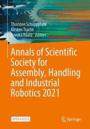 Cover von Annals of Scientific Society for Assembly, Handling and Industrial Robotics 2021