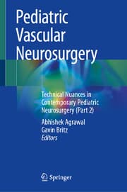 Cover von Pediatric Vascular Neurosurgery