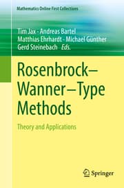 Cover von RosenbrockWanner-Type Methods