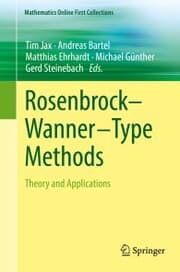 Cover von Rosenbrock-Wanner-Type Methods