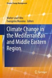 Cover von Climate Change in the Mediterranean and Middle Eastern Region