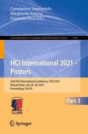 Cover von HCI International 2021 - Posters