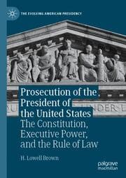 Cover von Prosecution of the President of the United States