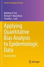 Cover von Applying Quantitative Bias Analysis to Epidemiologic Data