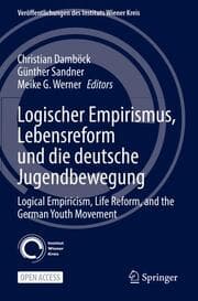 Cover von Logischer Empirismus, Lebensreform und die deutsche Jugendbewegung