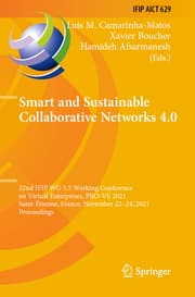 Cover von Smart and Sustainable Collaborative Networks 4.0