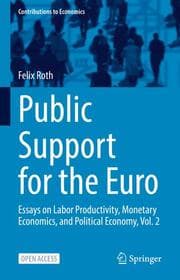 Cover von Public Support for the Euro