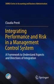 Cover von Integrating Performance and Risk in a Management Control System