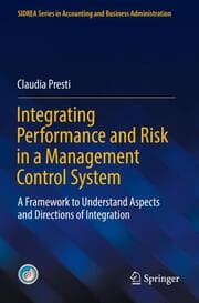 Cover von Integrating Performance and Risk in a Management Control System