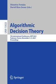 Cover von Algorithmic Decision Theory