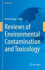 Cover von Reviews of Environmental Contamination and Toxicology Volume 258