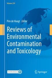 Cover von Reviews of Environmental Contamination and Toxicology Volume 259