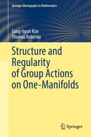 Cover von Structure and Regularity of Group Actions on One-Manifolds