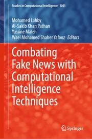 Cover von Combating Fake News with Computational Intelligence Techniques