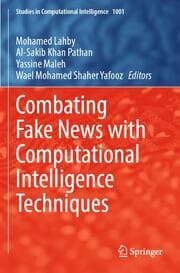 Cover von Combating Fake News with Computational Intelligence Techniques
