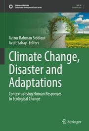 Cover von Climate Change, Disaster and Adaptations