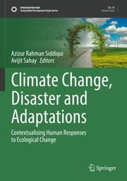 Cover von Climate Change, Disaster and Adaptations