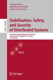 Cover von Stabilization, Safety, and Security of Distributed Systems