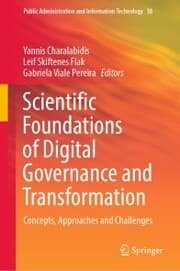 Cover von Scientific Foundations of Digital Governance and Transformation