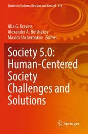 Cover von Society 5.0: Human-Centered Society Challenges and Solutions