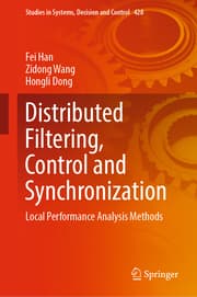Cover von Distributed Filtering, Control and Synchronization