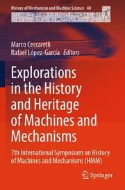 Cover von Explorations in the History and Heritage of Machines and Mechanisms